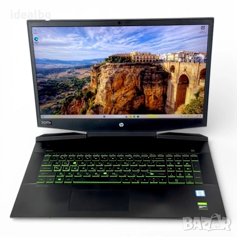 HP Pavilion 17" Full HD i7-9750H 16RAM 512SSD GTX 1660 Ti 6RAM, снимка 4 - Лаптопи за игри - 53431910