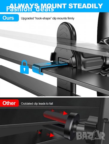Нова Поставка за мобилен телефон за автомобил кола универсална стойка, снимка 4 - Селфи стикове, аксесоари - 37295012