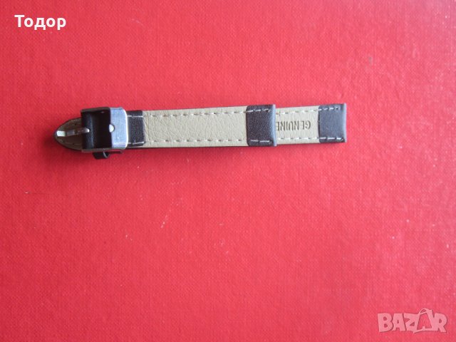 Дамска  кожена каишка за часовник, снимка 2 - Каишки за часовници - 33110724