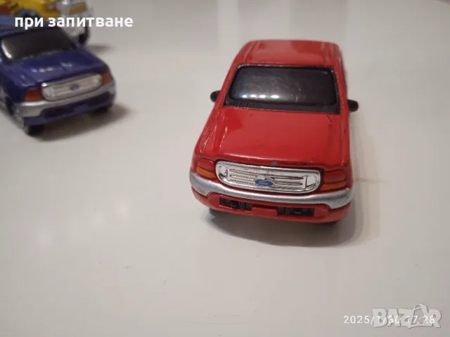 7 бр. метални Ford на Realtoy 1:61-1:64, F series и Windstar, снимка 16 - Колекции - 48896739