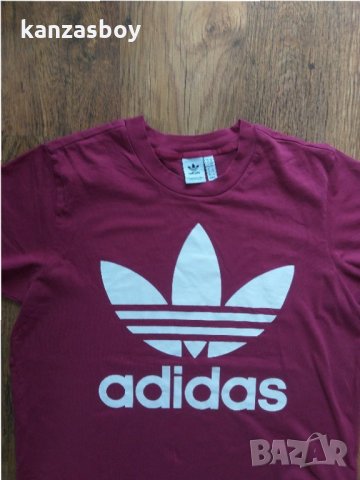 Adidas Trefoil Tee - страхотна дамска тениска, снимка 9 - Тениски - 32751327