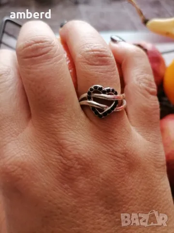 Страхотен сребърен пръстен - модел R003, снимка 5 - Пръстени - 48802775