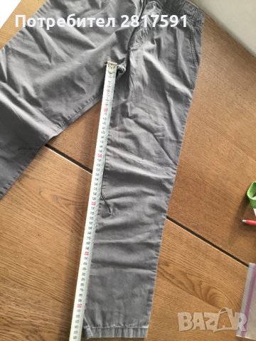 Сиви детски панталони на американския бранд Carter’s, размер 8, снимка 2 - Детски панталони и дънки - 43882752