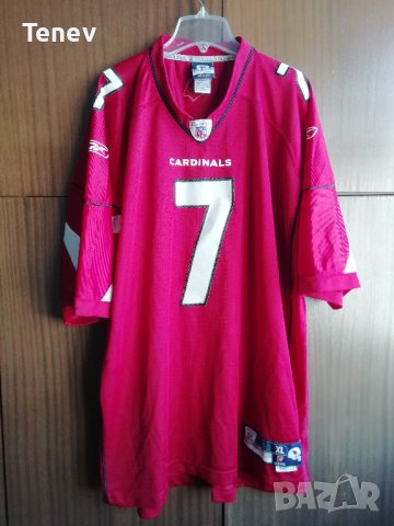 ARIZONA CARDINALS MATT LEINART FOOTBALL JERSEY NFL REEBOK оригинална тениска Американски футбол 