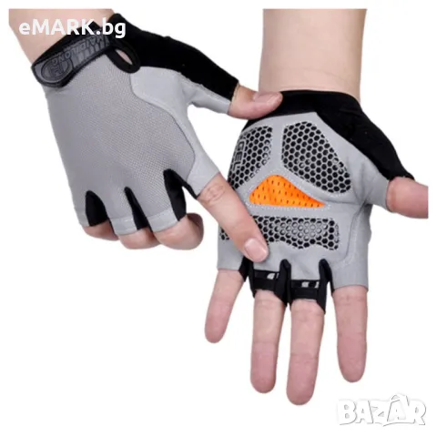 Ръкавици без пръсти за колоездене - еластични, снимка 1