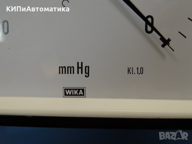 вакуум метър Wika -760/0 mmHg 145x145 mm, снимка 5 - Резервни части за машини - 34640667