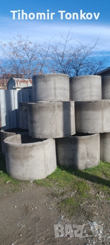 Бетонови пръстени за септични ями и герани(АРМИРАНИ), снимка 3 - Строителни материали - 52405831