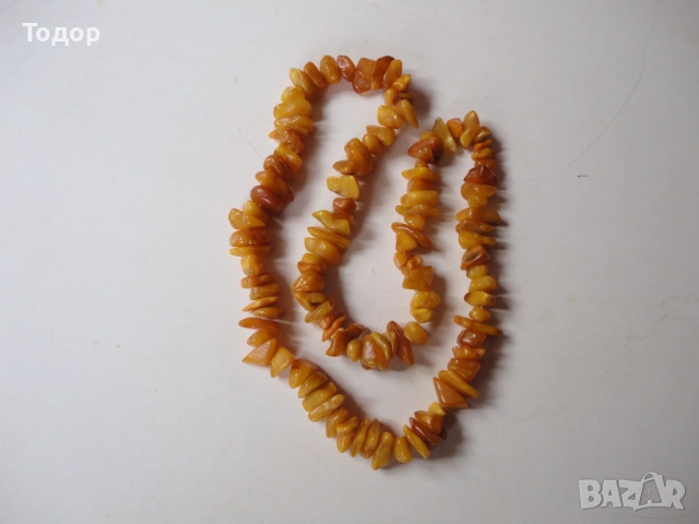 Страхотно колие гердан балтийски кехлибар 20, снимка 6 - Колиета, медальони, синджири - 52839301