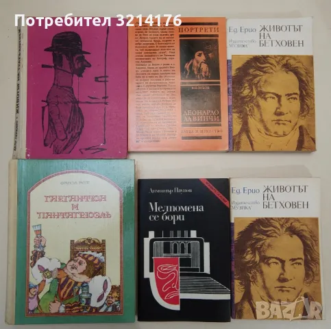 Биографии на велики художници, артисти, музиканти, композитори, учени и мореплаватели, снимка 16 - Специализирана литература - 47239609