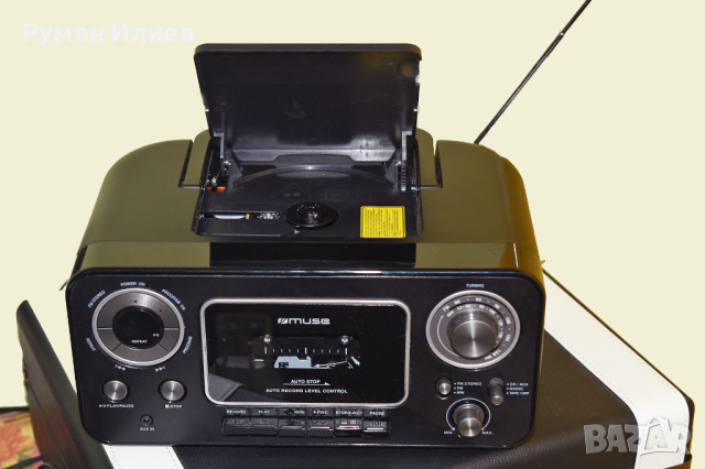 Продавам Радиокасетофон Muse - M-182 RDC ,в гаранционен срок., снимка 3 - Радиокасетофони, транзистори - 44844589