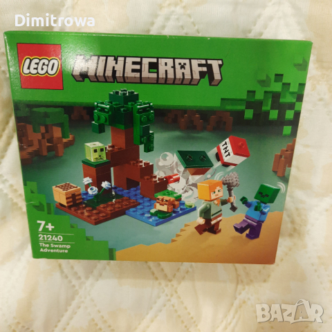 LEGO® Minecraft™ 21240 - Приключение в блатото, снимка 1 - Образователни игри - 44871690