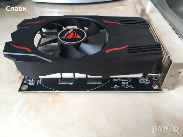 Видеокарта AMD Radeon RX 550 2 GB 128 BIT с гаранция, снимка 6 - Видеокарти - 42960445