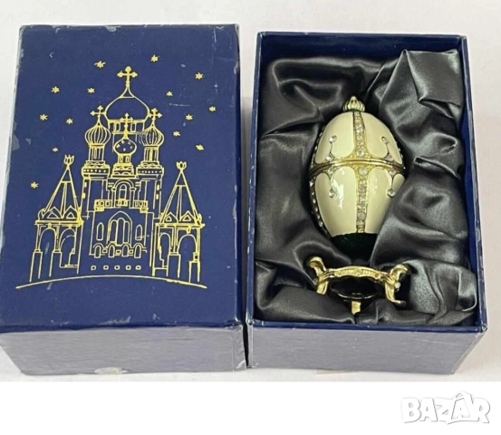 Яйце красива отваряема  бижутерка от метал и камъни за твойте любими бижута, снимка 5 - Други - 52542650