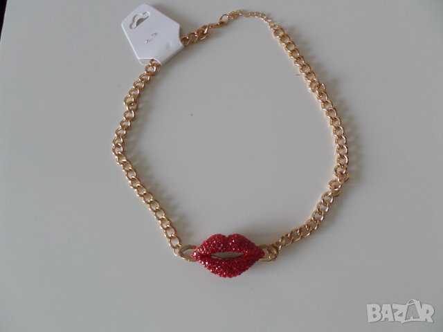 Колие целувка, снимка 3 - Колиета, медальони, синджири - 36742366