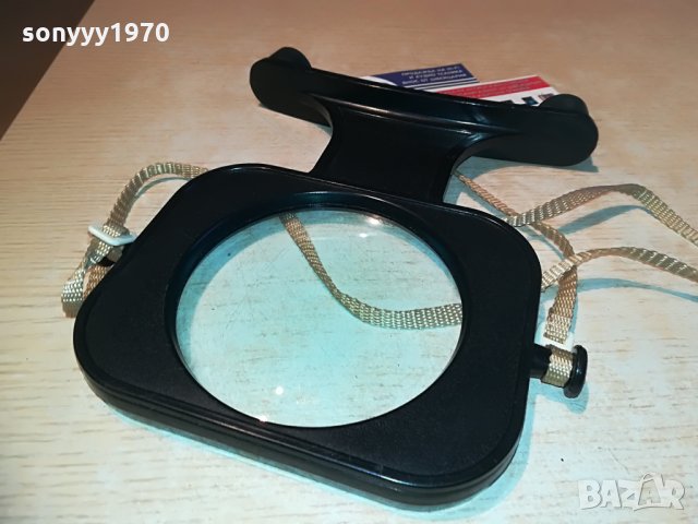 АНТИК-СТАРА ГОЛЯМА ПРОФИ ЛУПА-21Х18Х3СМ, снимка 6 - Колекции - 28861396