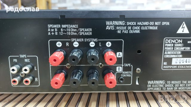 Denon DRA-345R, снимка 8 - Ресийвъри, усилватели, смесителни пултове - 43045740