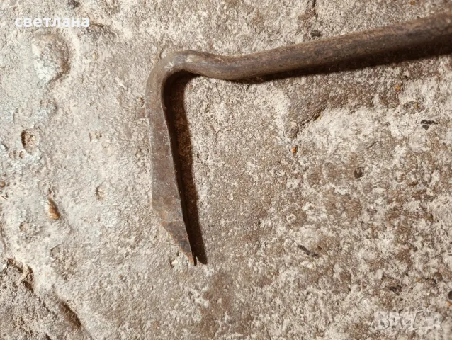 стари метални приспособления за камина, пещ и др, снимка 2 - Декорация за дома - 48627375