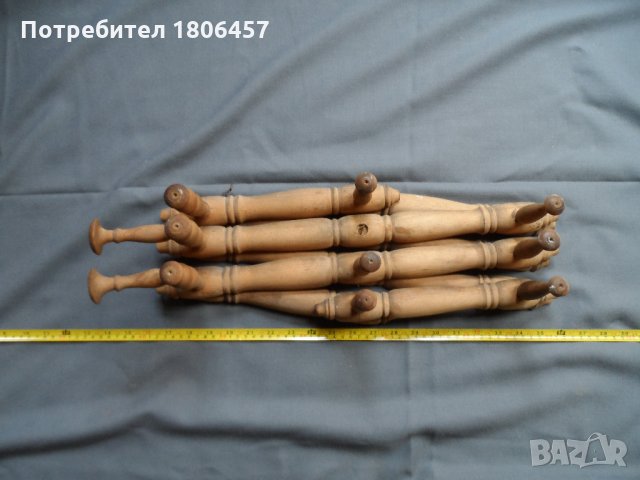 стара дървена окачалка, снимка 5 - Антикварни и старинни предмети - 28955523