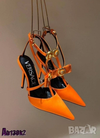 обувки на ток versace , снимка 2 - Дамски обувки на ток - 51893778