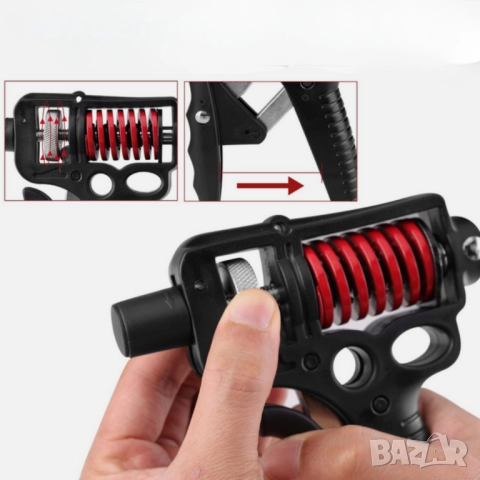 Уред за тренировка на ръце и предмишници Hand-Muscle Developer, снимка 2 - Фитнес уреди - 52706094