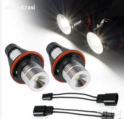 Диод за ангелски очи BMW E39,E53,E60,E61,E64 2бр/к-т - 28059, снимка 1