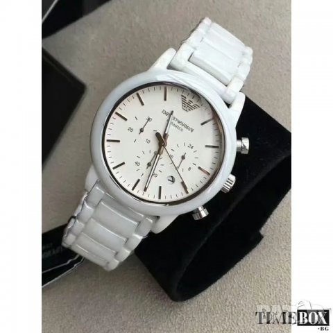 Emporio Armani AR1499 Ceramica Luigi. Нов мъжки часовник, снимка 3 - Мъжки - 38780294