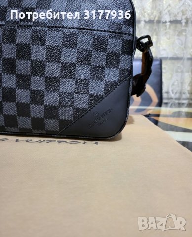 Мъжки чанта Louis Vuitton , снимка 3 - Чанти - 38832257