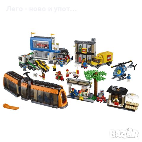 Употребявано LEGO City - 60097 City Square, снимка 1 - Конструктори - 43804532