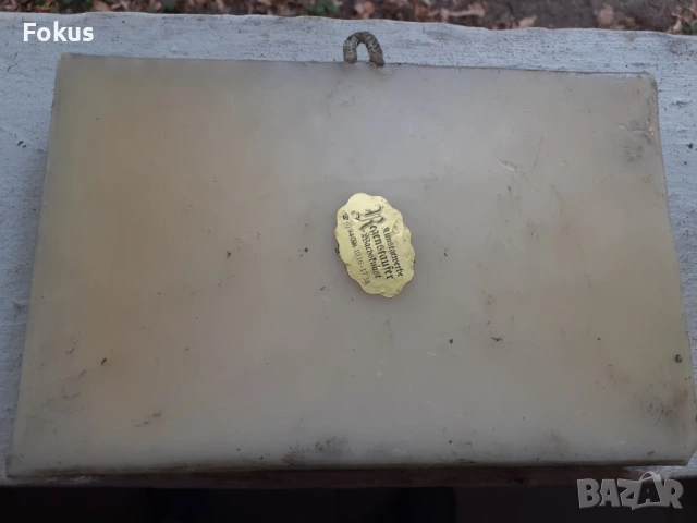 Релефно старо восъчно пано за стена, снимка 3 - Антикварни и старинни предмети - 53461030