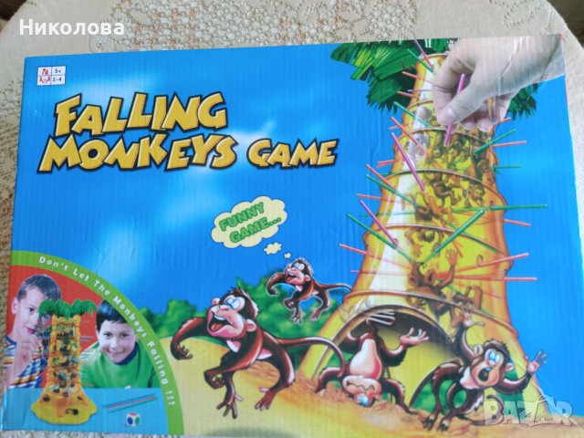 Забавна настолна игра с маймунки., снимка 4 - Образователни игри - 44095678