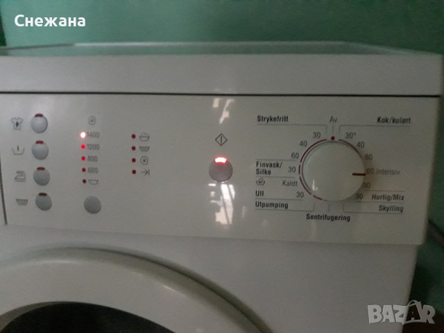 Перална BOSCH Maxx 6 - 6 кг, отложен старт, кратка програма, тъч бутони, снимка 8 - Перални - 43310414