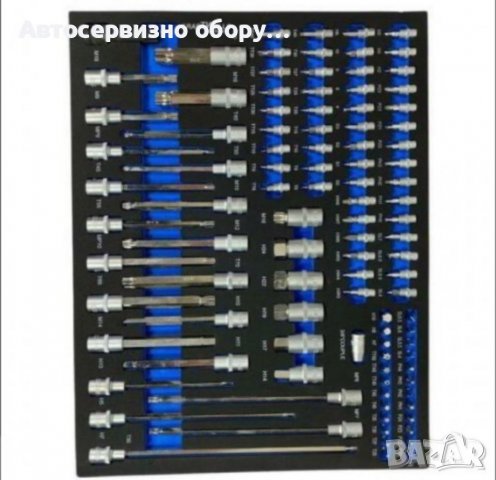 Количка с инструменти 7 чекмеджета метален капак KrafTWelle, снимка 5 - Други инструменти - 37643730