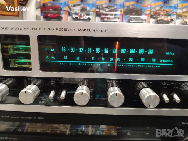 Качествен Стерео Ресивър / Усилвател Hanimex SR-887 Made in Japan, снимка 4 - Ресийвъри, усилватели, смесителни пултове - 39506865