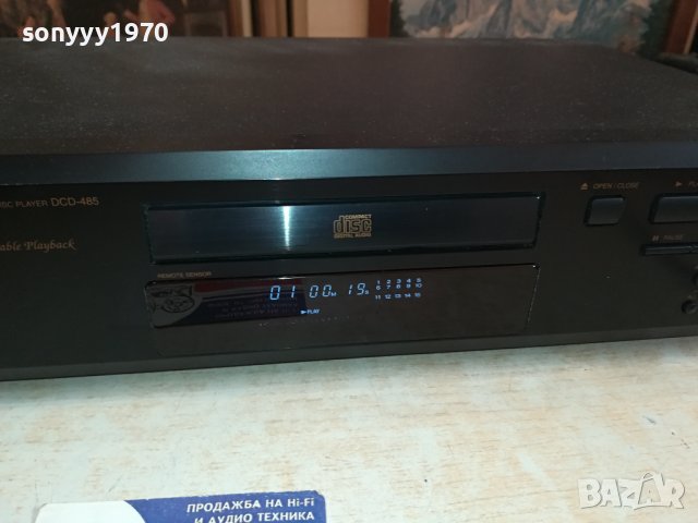 DENON DCD-485 CD ВНОС SWISS 1011231600LK1EWC, снимка 8 - Ресийвъри, усилватели, смесителни пултове - 42936496