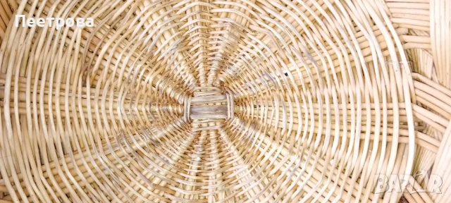 Голям плетен кош, снимка 6 - Други стоки за дома - 50928495