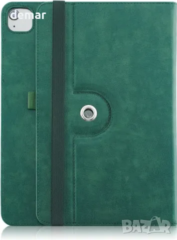 Калъф DINGGUAGUA за Apple iPad Air 11 инча (M2) 2024 iPad Air5 /Air4 /Pro 2020/2022 10,9",тъмнозелен, снимка 8 - Таблети - 48498176