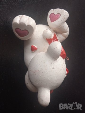 Фигурка на влюбено мече - декорация, сувенир, снимка 3 - Статуетки - 43317155