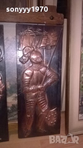 рицар-1бр картина релефна-165ЛВ ЗА БРОЙ-мед/месинг-внос швеицария, снимка 9 - Колекции - 27017374
