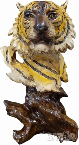 статуетка на тигър, статуя тигър, сувенир, декорация, подарък, глава на тигър