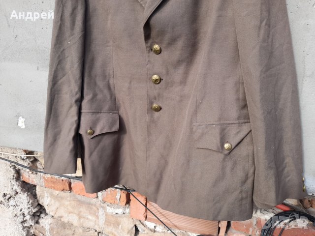 Стара военна куртка #4, снимка 3 - Антикварни и старинни предмети - 43779150