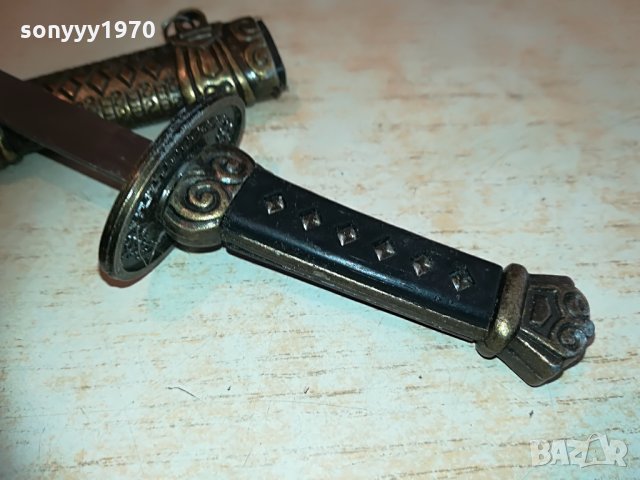 метален самураиски нож с ножница 0504211910, снимка 14 - Колекции - 32436410