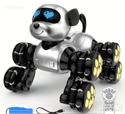 Интеракртивно куче робот, снимка 8 - Електрически играчки - 53113113