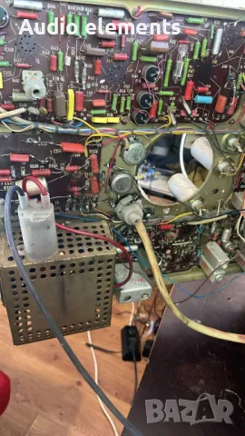 Автентичен лампов ретро телевизор работещ Електрон-2, снимка 2 - Телевизори - 49882740