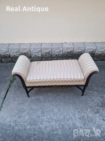 Страхотен антикварен испански марков диван канапе , снимка 3 - Дивани и мека мебел - 49132397