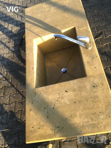 Бетонна мивка, снимка 2 - Градински мебели, декорация  - 43576349