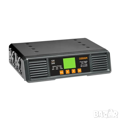 Зарядна станция Osram BATTERYcharge Pro 100A до 1000Ah, снимка 2 - Аксесоари и консумативи - 51049911