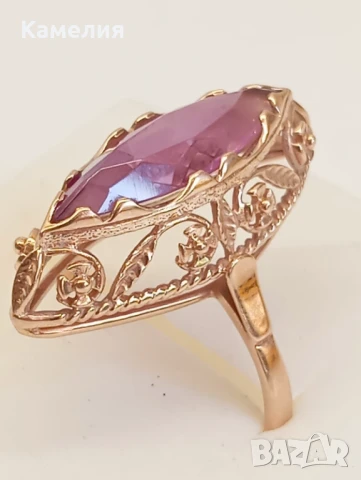 Руско злато , снимка 11 - Пръстени - 51387024