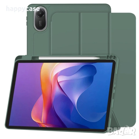 Xiaomi Redmi Pad 2 11.0" 2025 / FLEX Смарт кейс калъф със слот за стилус, снимка 6 - Таблети - 53053765