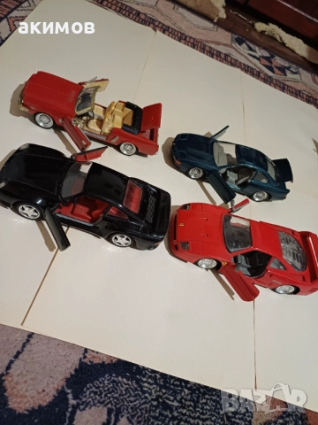 Умалени модели на автомобили , снимка 3 - Коли, камиони, мотори, писти - 52574961