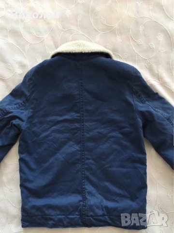 Детско яке за момче H&M, за 140 см височина, почти ново, цип и копчета, снимка 5 - Детски якета и елеци - 34799496
